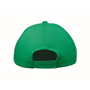 5 panel kids baseball cap, green