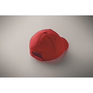 5 panel kids baseball cap, red
