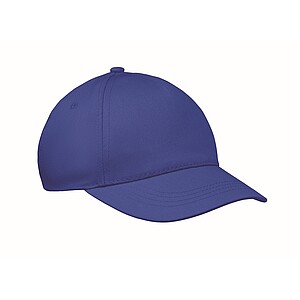 5 panel kids baseball cap, royal blue