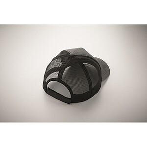 5 panel trucker cap, stone grey