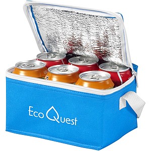 6 can cooler aqua