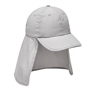 6-panel baseball cap, grey