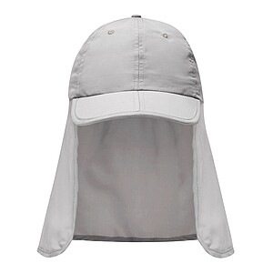 6-panel baseball cap, grey