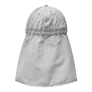 6-panel baseball cap, grey