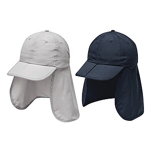 6-panel baseball cap, grey