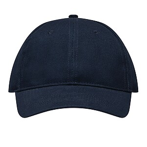 6-panel baseball cap, navy blue