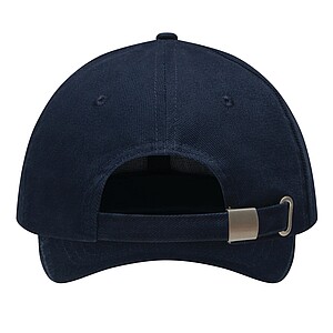 6-panel baseball cap, navy blue