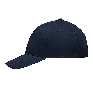 6-panel baseball cap, navy blue