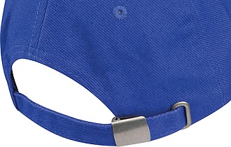 6-panel sandwich baseball cap, blue