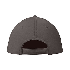 6 panels baseball cap, stone grey