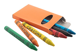 6 pc crayon set