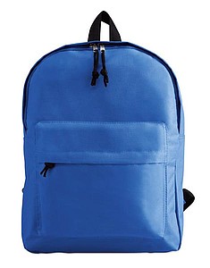 600D polyester backpack, royal blue