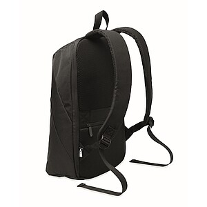 600D RPET backpack trolley, black