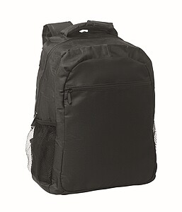 600D RPET backpack trolley, black