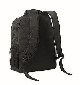 600D RPET backpack trolley, black