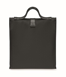 600D RPET cooler bag, black