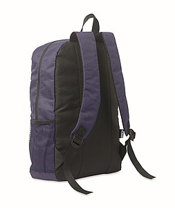 600D RPET polyester backpack, blue