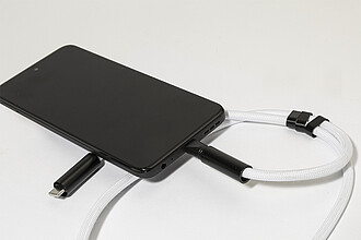 60W RPET mobile lanyard cable