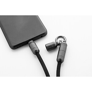 60W RPET mobile lanyard cable