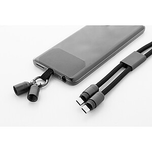 60W RPET mobile lanyard cable