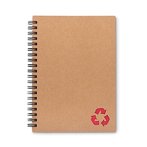 70 lined sheet ring notebook