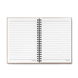 70 lined sheet ring notebook