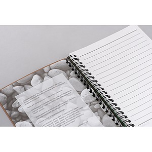 70 lined sheet ring notebook
