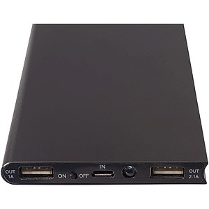 8000mAh Solar Power Bank - BK