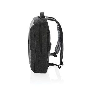 900D laptop backpack PVC free, black