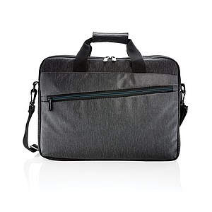 900D laptop bag PVC free, black