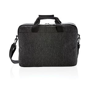 900D laptop bag PVC free, black