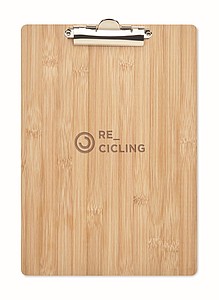 A4 bamboo clipboard