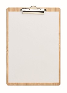 A4 bamboo clipboard