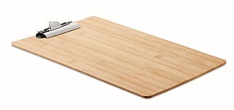 A4 bamboo clipboard