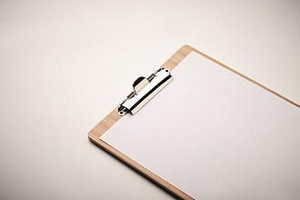 A4 bamboo clipboard