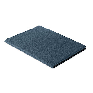 A4 RPET conference folder, blue