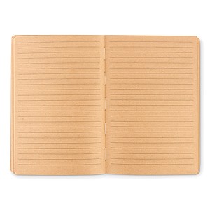 A5 cork soft cover notebook