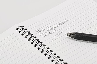 A5 Erasable notebook
