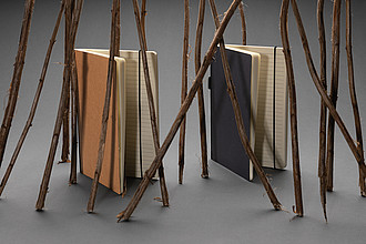A5 FSC® deluxe hardcover notebook