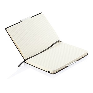 A5 hardcover notebook, black