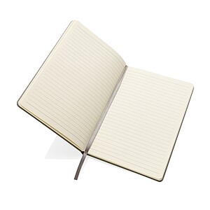 A5 hardcover notebook, grey