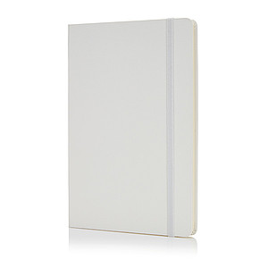 A5 hardcover notebook, white