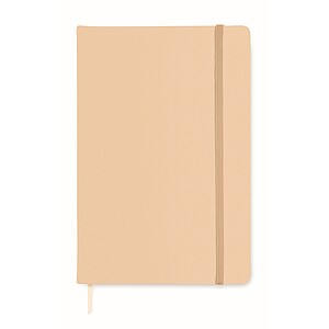 A5 notebook 96 lined sheets, beige
