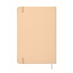 A5 notebook 96 lined sheets, beige