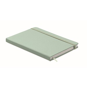 A5 notebook 96 lined sheets, mint green