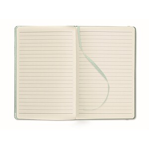 A5 notebook 96 lined sheets, mint green
