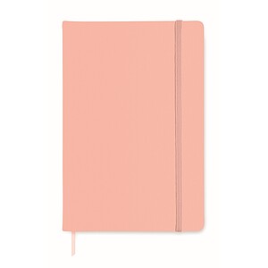 A5 notebook 96 plain sheets, baby pink