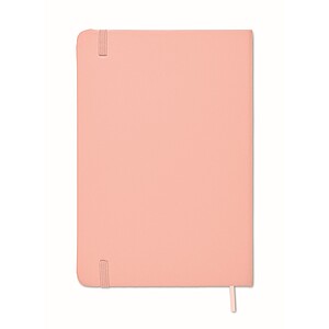 A5 notebook 96 plain sheets, baby pink