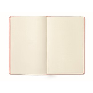 A5 notebook 96 plain sheets, baby pink