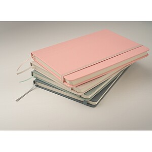 A5 notebook 96 plain sheets, baby pink